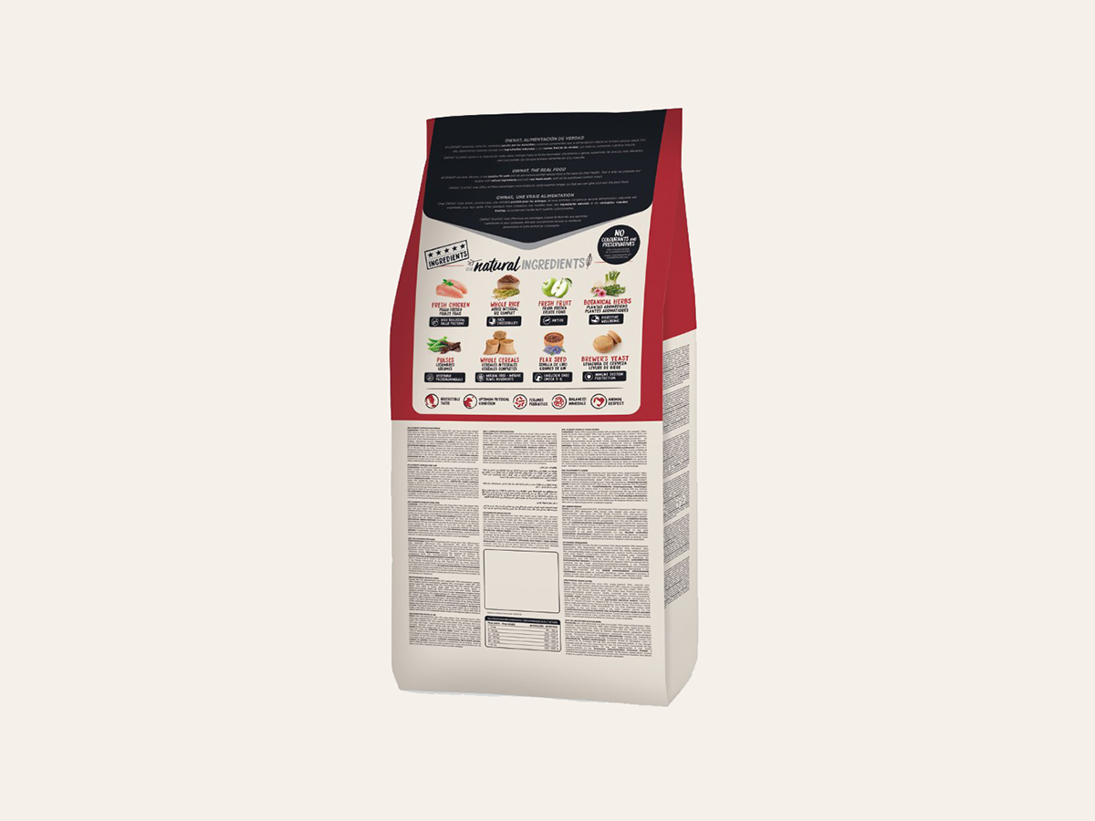 Pienso de Carnes Deshidratadas y Pollo "CON CEREALES Y GLUTEN + DIGESTIVO & PIEL Y PELO SANO" para Perro Adulto/Senior tamaño Grande/Gigante