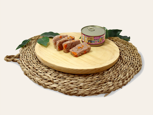 Paté de Conejo y Pato "SIN CEREALES + CONTROL DE PASO & SALUD INTESTINAL" para Gato Adulto/Senior y Esterilizado