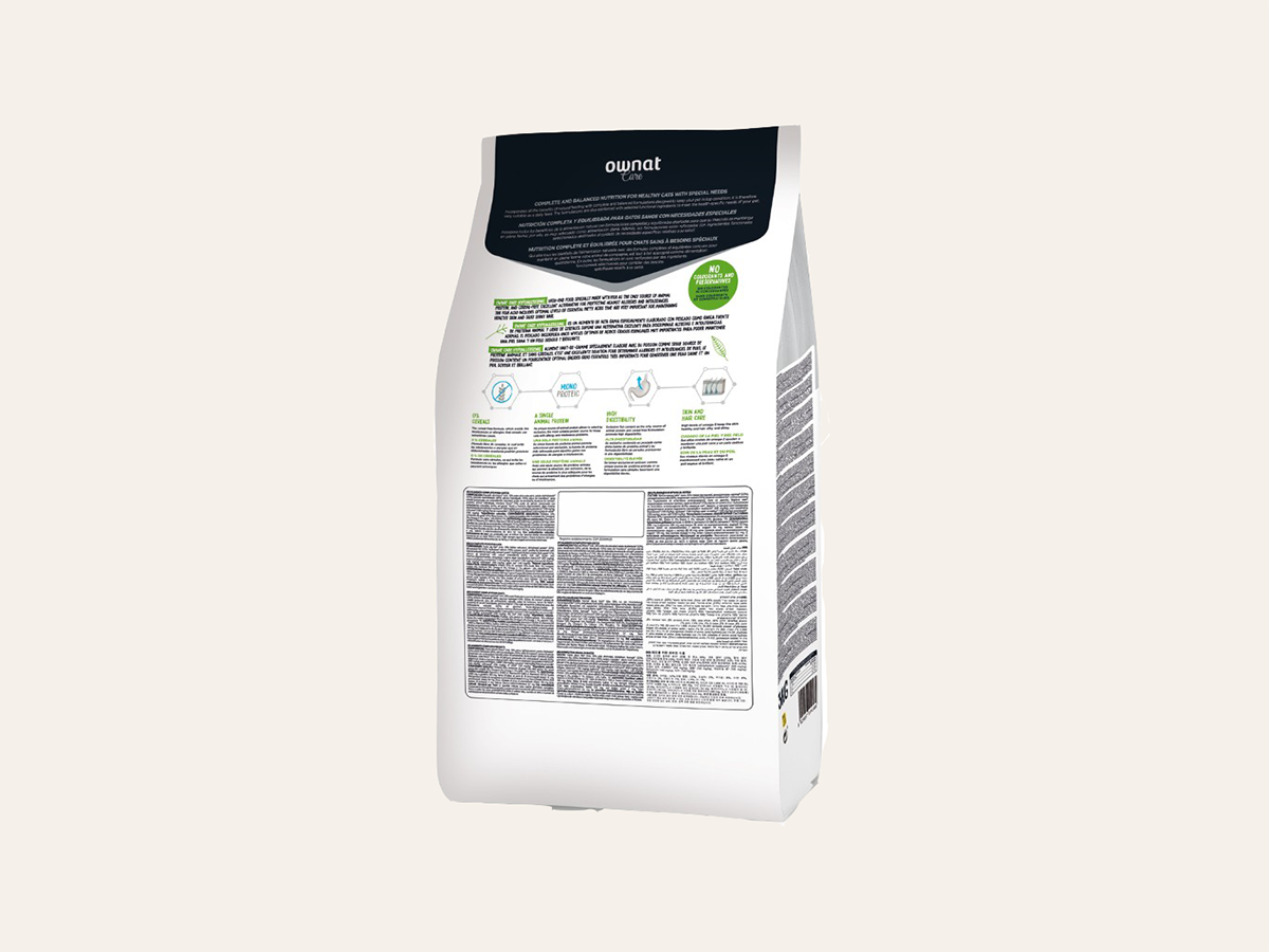 Pienso de Pescado Azul "SIN CEREALES HIPOALERGÉNICO + ALTA DIGESTIBILIDAD + PIEL SANA Y PELO BRILLANTE" para Gato Adulto/Senior