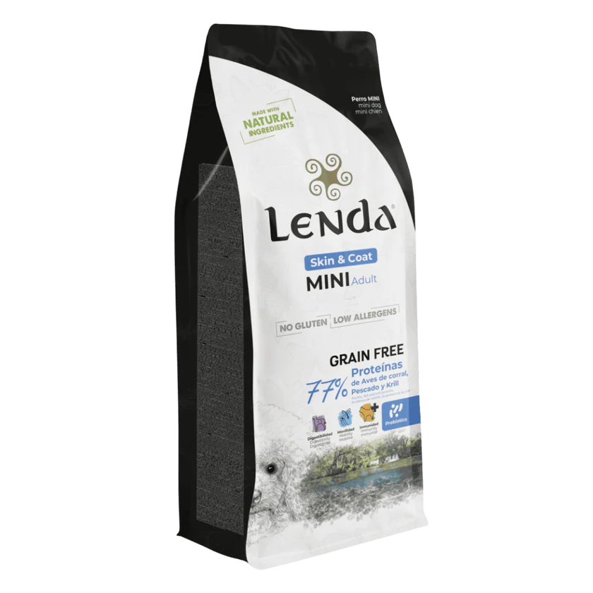 Pienso de Pescado Azul "SIN CEREALES + SALUD ARTICULAR & PIEL SANA" para Perro Adulto/Senior de tamaño Mini/Pequeño