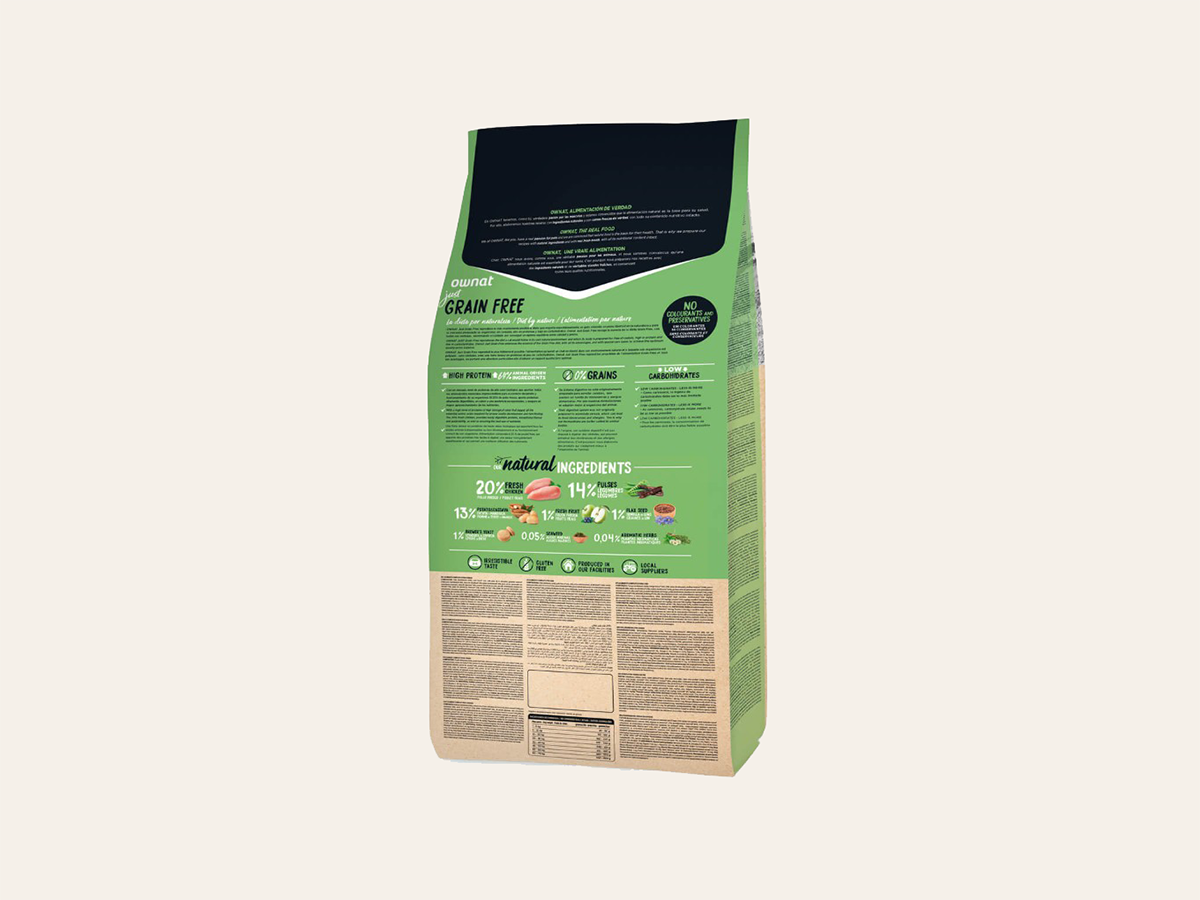 Pienso de Pollo, Cerdo y Pescado "SIN CEREALES + CONTROL DE PESO & PIEL SANA" para Perro Adulto/Senior cualquier tamaño