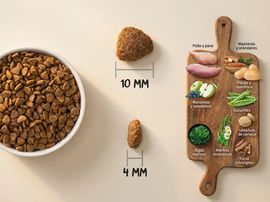 Pienso sin cereales de 50% Pollo y Pavo fresco para Gatito con alta energía para el crecimiento