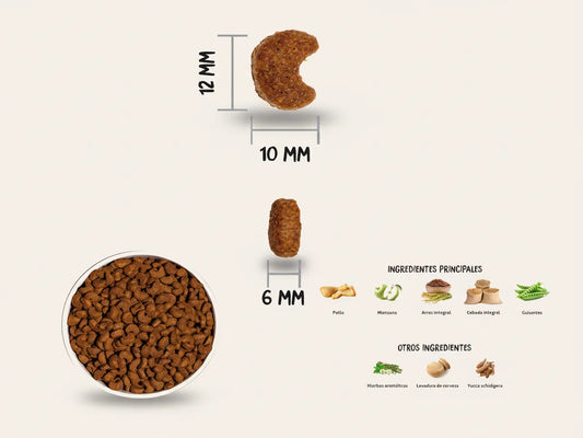 Pienso completo de Pollo fresco y Pescado para Gato esterilizado bajo en grasa