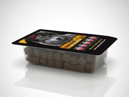 Saco de pienso semihúmedo de Aves de Corral frescas para Perro con textura tierna