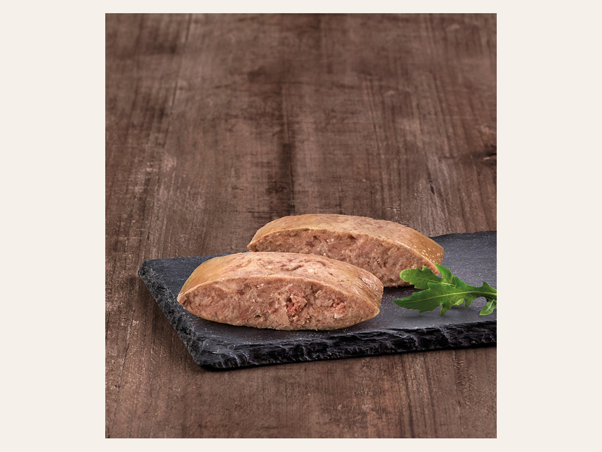 Paté de Pollo y Salmón "SIN CEREALES + CONTROL DE PESO & PIEL SANA Y PELO BRILLANTE" para Gato Adulto Esterilizado