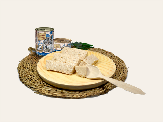 Mousse Completo de Salmón SIN CEREALES + SALUD DIGESTIVA y PIEL SANA para Perro Adulto/Senior (también Esterilizado) cualquier tamaño