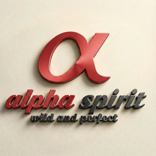 Logotipo Alpha Spirit pienso semihúmedo y natural