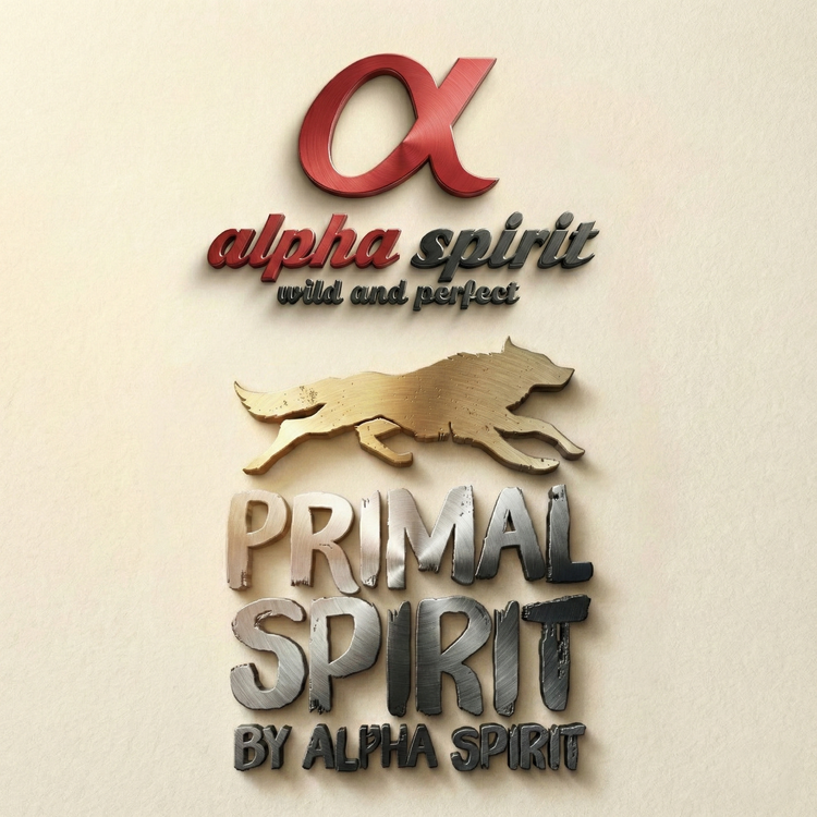 Logotipo Alpha Spirit pienso semihúmedo y natural