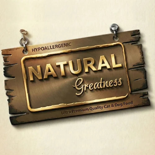 Logotipo Natural Greatness pienso ultra premium para perros y gatos