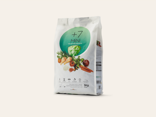 Pienso de Pollo, Cordero y Salmón "CONTROL PESO + ARTICULAR" para Perro Senior tamaño Mini/Pequeño