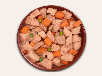 Comida Real Completa Estofado de Cerdo Fresco "SIN CEREALES + REFUERZO DIGESTIVO E INMUNITARIO" para perro Adulto/Senior cualquier tamaño