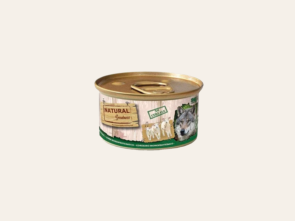 Mousse Completo de Cordero "SIN CEREALES + INMUNITARIO & DIGESTIVO" para Perro Adulto/Senior cualquier tamaño