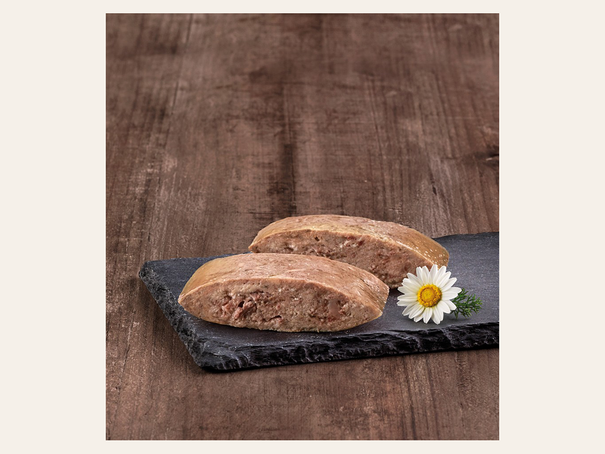 Paté de Salmón y Pavo "SIN CEREALES + CRECIMIENTO & PIEL SANA Y PELO BRILLANTE" para Gato Gatito