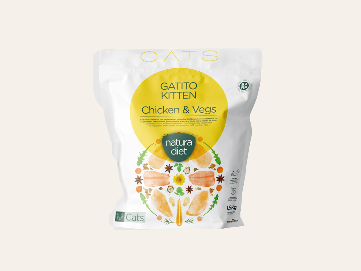 Pienso de Pollo "OMEGA 3 & PREBIÓTICOS" para Gato Gatito