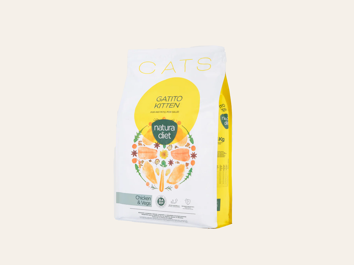 Pienso de Pollo "OMEGA 3 & PREBIÓTICOS" para Gato Gatito