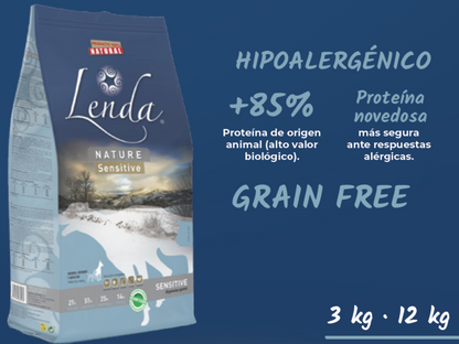 Pienso de Pescado Blanco "SIN CEREALES HIPOALERGÉNICO + SALUD ARTICULAR & DIGESTIVA" para Perro Adulto/Senior cualquier tamaño