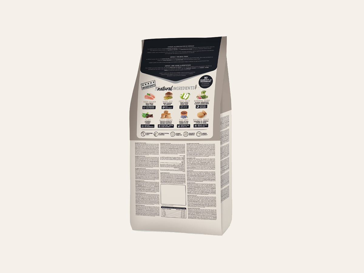 Pienso de Pollo "CON CEREALES Y GLUTEN + CONTROL DE PESO & PIEL Y PELO SANO" para Perro Adulto/Senior tamaño Mediano/Grande