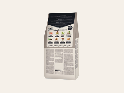 Pienso de Pollo "CON CEREALES Y GLUTEN + CONTROL DE PESO & PIEL Y PELO SANO" para Perro Adulto/Senior tamaño Mediano/Grande