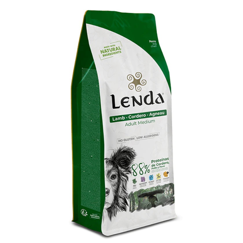 Pienso de Cordero y Pollo "CON CEREALES SIN GLUTEN + PROTECCIÓN ARTICULAR & DIGESTIVA" para Perro Adulto/Senior de tamaño Grande/Gigante