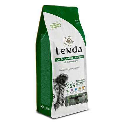 Pienso de Cordero y Pollo "CON CEREALES SIN GLUTEN + PROTECCIÓN ARTICULAR & DIGESTIVA" para Perro Adulto/Senior de tamaño Grande/Gigante