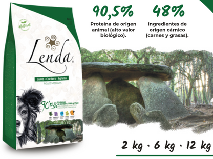 Pienso de Cordero y Pollo "CON CEREALES SIN GLUTEN + MANTENIMIENTO DIGESTIVO & ARTICULAR" para Perro Adulto/Senior de tamaño Mediano/Grande