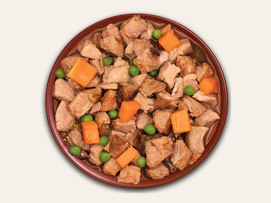 Comida Real Completa Estofado de Atún Fresco "SIN CEREALES + REFUERZO DIGESTIVO E INMUNITARIO" para perro Adulto/Senior cualquier tamaño