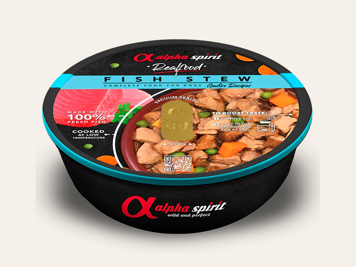 Comida Real Completa Estofado de Atún Fresco "SIN CEREALES + REFUERZO DIGESTIVO E INMUNITARIO" para perro Adulto/Senior cualquier tamaño