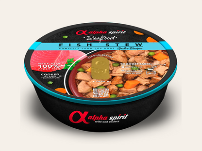 Comida Real Completa Estofado de Atún Fresco "SIN CEREALES + REFUERZO DIGESTIVO E INMUNITARIO" para perro Adulto/Senior cualquier tamaño