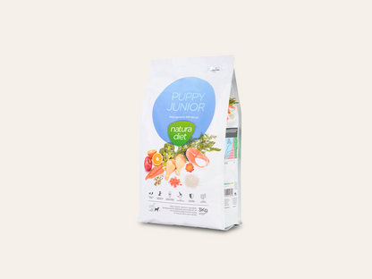 Pienso de Pollo "CRECIMIENTO MUSCULAR & DESARROLLO CEREBRAL" para Perro Cachorro/Junior tamaño Mediano