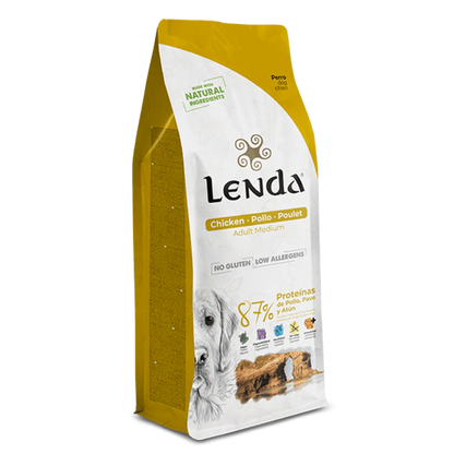 Pienso de Pollo, Pavo y Atún "CON CEREALES SIN GLUTEN + MANTENIMIENTO & SALUD ARTICULAR" para Perro Adulto/Senior tamaño Mediano/Grande