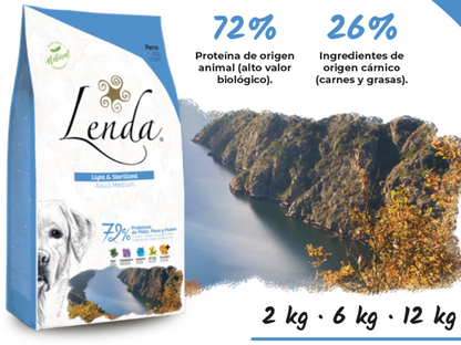 Pienso de Pavo y Pollo "CON CEREALES SIN GLUTEN + CONTROL DE PESO & ESPECÍFICO ESTERILIZADOS" para Perro Adulto/Senior de tamaño Pequeño/Mediano