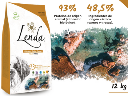 Pienso de Pollo, Pavo y Atún "CON CEREALES SIN GLUTEN + MANTENIMIENTO MUSCULAR & ARTICULAR" para Perro Adulto/Senior de tamaño Grande/Gigante