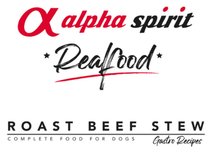 Comida Real Completa Estofado de Ternera Fresca "SIN CEREALES + REFUERZO DIGESTIVO E INMUNITARIO" para perro Adulto/Senior cualquier tamaño