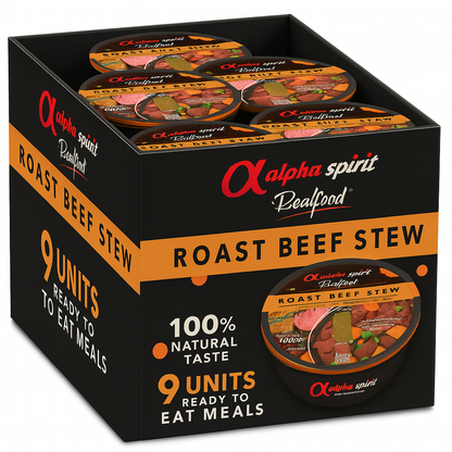 Comida Real Completa Estofado de Ternera Fresca "SIN CEREALES + REFUERZO DIGESTIVO E INMUNITARIO" para perro Adulto/Senior cualquier tamaño