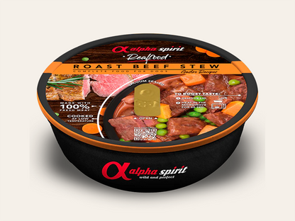 Comida Real Completa Estofado de Ternera Fresca "SIN CEREALES + REFUERZO DIGESTIVO E INMUNITARIO" para perro Adulto/Senior cualquier tamaño