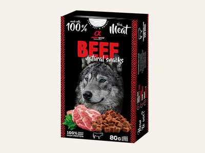 Snack Funcional Complementario Semihúmedo de Ternera "SIN CEREALES + SALUD ARTICULAR & DIGESTIVA" para Perro cualquier edad y tamaño