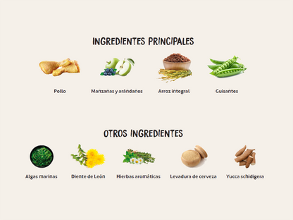Pienso de pollo "BAJO EN CEREALES SIN GLUTEN + CUIDADO ESPECIAL URINARIO" para Gato Adulto/Senior