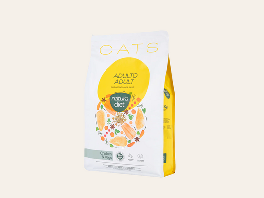 Pienso de Pollo y Salmón "ANTIESTRÉS & SALUD URINARIA-DIGESTIVA" para Gato Adulto