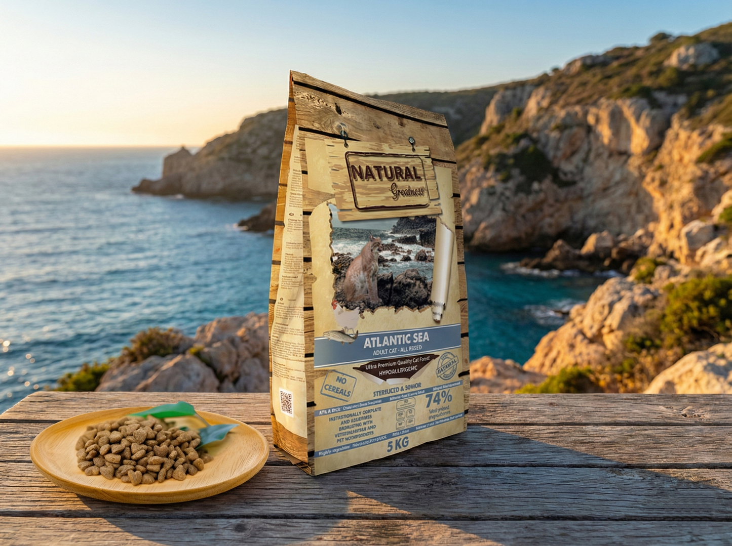 Pienso de Salmón y Pollo "SIN CEREALES + CONTROL DE PESO & APOYO ARTICULAR"  para Gato Adulto/Senior y Esterilizados