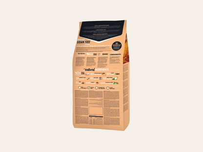 Pienso de Cordero, Cerdo y Pescado "SIN CEREALES + CUIDADO ARTICULAR & PIEL SANA" para Perro Cachorro/Junior tamaño Mini/Pequeño/Mediano