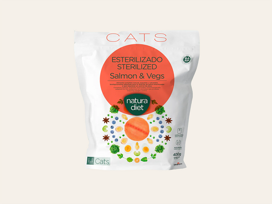 Pienso de Salmón y Pollo "CONTROL DE PESO, ANTIESTRÉS Y SALUD URINARIA" para Gato Adulto Esterilizado
