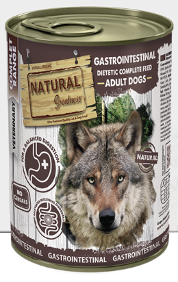 Paté Completo "VETERINARIO SIN CEREALES + SALUD DIGESTIVA E INTESTINAL" para Perro Junior/Adulto cualquier tamaño