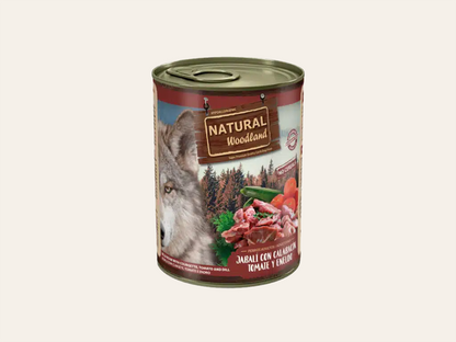 Paté de Jabalí "SIN CEREALES, HIPOALERGÉNICO" para Perro Adulto cualquier tamaño