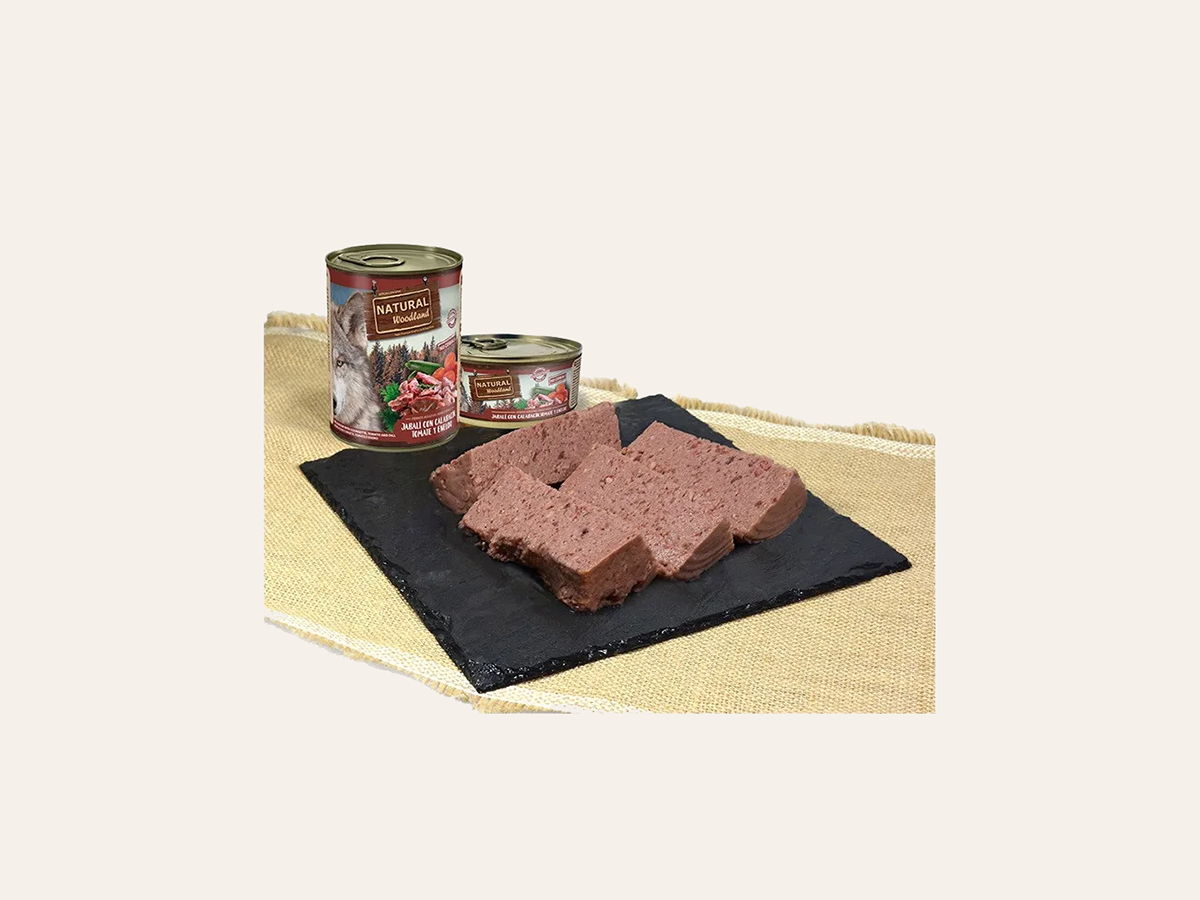 Paté de Jabalí "SIN CEREALES, HIPOALERGÉNICO" para Perro Adulto cualquier tamaño