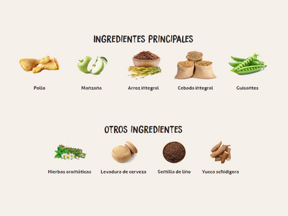 Pienso de Pollo, Pescado y Huevo "CON CEREALES Y GLUTEN + DESARROLLO MUSCULAR & SALUD CARDÍACA / OCULAR" para Gato Gatito/Junior