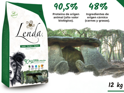 Pienso de Cordero y Pollo "CON CEREALES SIN GLUTEN + PROTECCIÓN ARTICULAR & DIGESTIVA" para Perro Adulto/Senior de tamaño Grande/Gigante