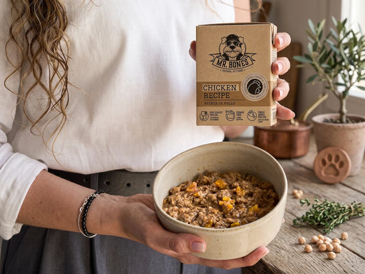 Comida Cocinada de Pollo SIN CEREALES + CUIDADO DIGESTIVO y CUIDADO DE LA PIEL para Perro de Todas las Etapas y Tamaños (también Esterilizados)