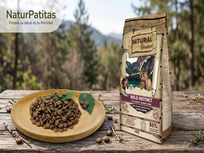 Pienso de Pollo, Pavo y Salmón SIN CEREALES + CONTROL DE BOLAS DE PELO y CUIDADO ARTICULAR para Gato Cualquier Edad Raza Grande (También Esterilizados)