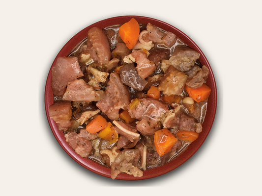 Comida Real Estofado de Oreja de Cerdo "SIN CEREALES + CUIDADO ARTICULAR & ALTA DIGESTIBILIDAD" para perro Adulto/Senior cualquier tamaño