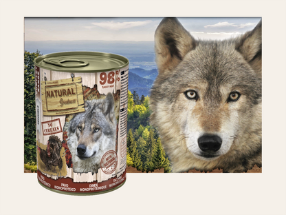 Mousse Completo de Pavo"SIN CEREALES + DIGESTIVO & MUSCULAR" para Perro Adulto/Senior cualquier tamaño